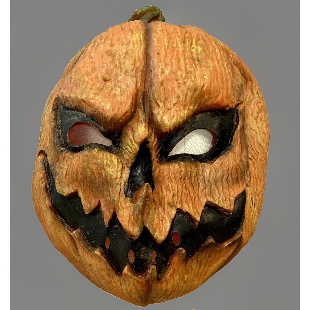 Evil Pumpkin Mask Rubie's Costume Co. Inc. EUC